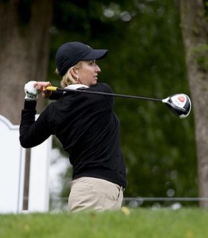 Australian golf star Karrie Webb