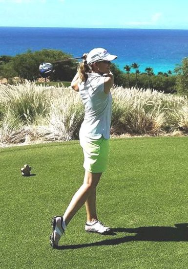 Kathleen Heiney Womens Golf Yoga and golf article