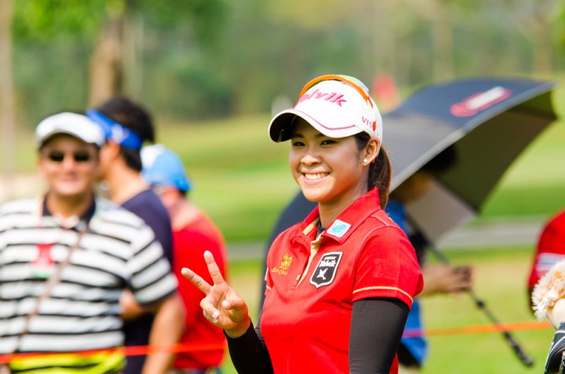 LPGA Player, Pornanong Phatlum from Thailand