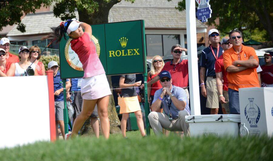 Danielle Kang 2017 Solheim Cup womens golf follow through article