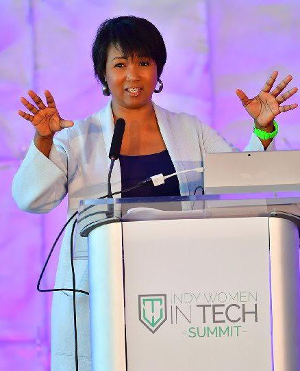 Keynote speaker, Dr. Mae Jemison, the first African American women in space and Founder and President of the Jemison Group and BioSentient Corp
