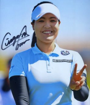 In Gee Chun signed photo from World Golf Hall of Fame Museum - Womens Golf