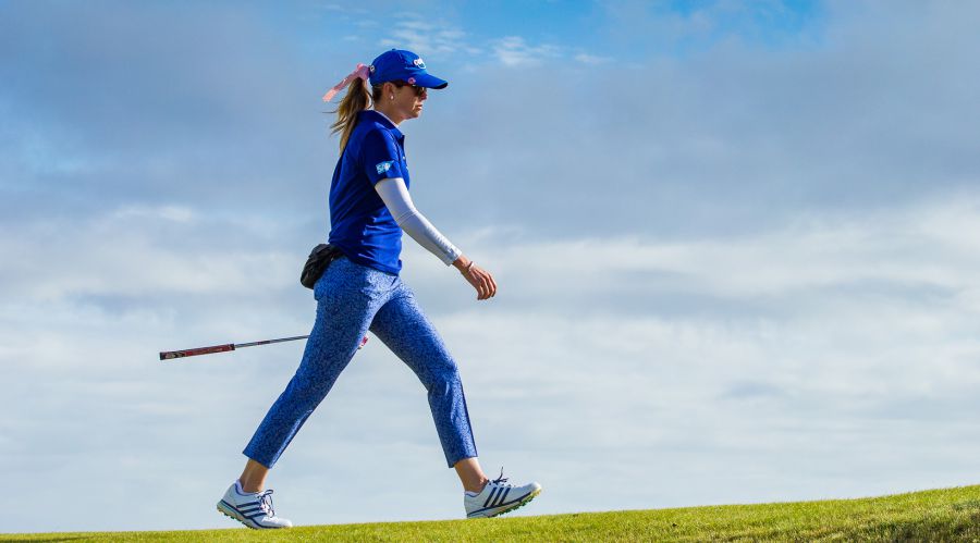 LPGA player, Paula Creamer at the 2017 British Women's Open