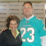 Nancy Berkley with LPGA Commissioner, Mike Whan 