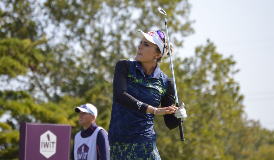 Lexi Thompson at the 2017 Indy Women in Tech Championship | Photo by Ben Harpring for WomensGolf.com