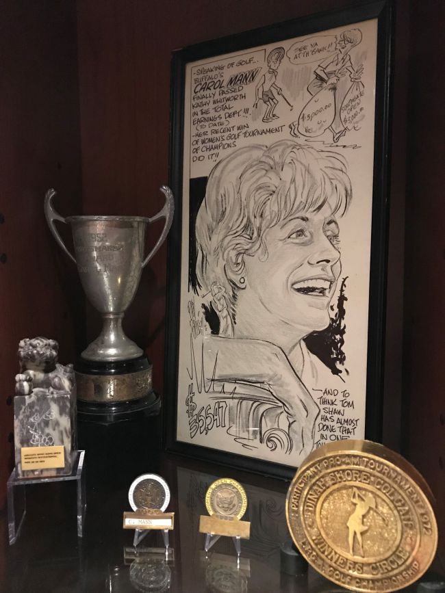 Carol Mann Locker at World Golf Hall of Fame and Museum - Womens Golf