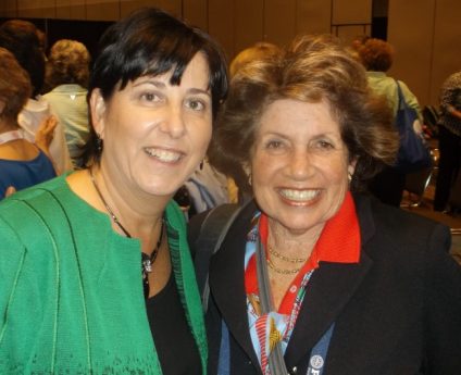Nancy Henderson LPGA Teachers Director and Nancy Berkley