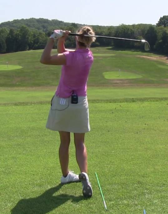 Maria Palozola How to Fade or Slice the Golf Ball - WomensGolf.com