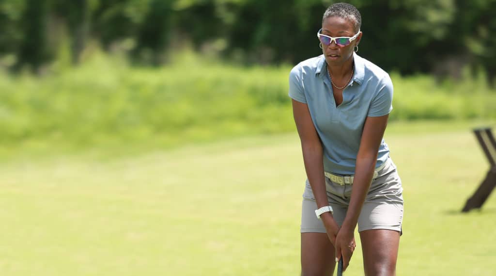Dr Greta Anderson - left-handed golf - Womens Golf