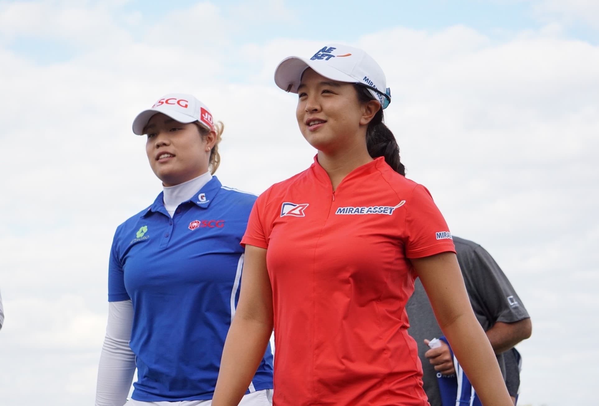 Sei Young Kim with Thailand’s Ariya Jutanugarn at the 2018 LPGA Tour Championship | Photo: Ben Harpring