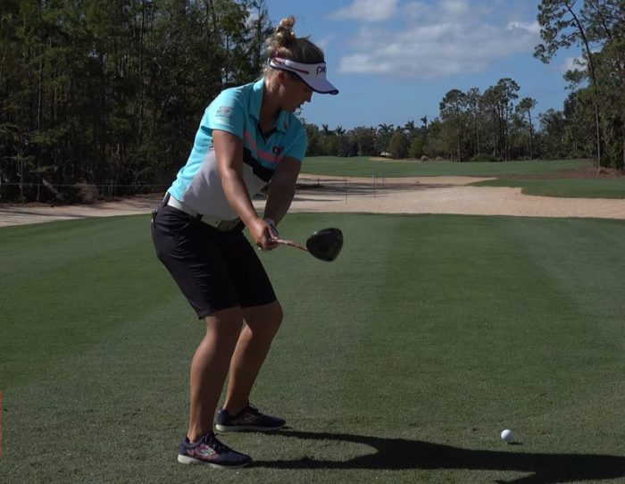 Brooke Henderson Down the Line - Women's Golf